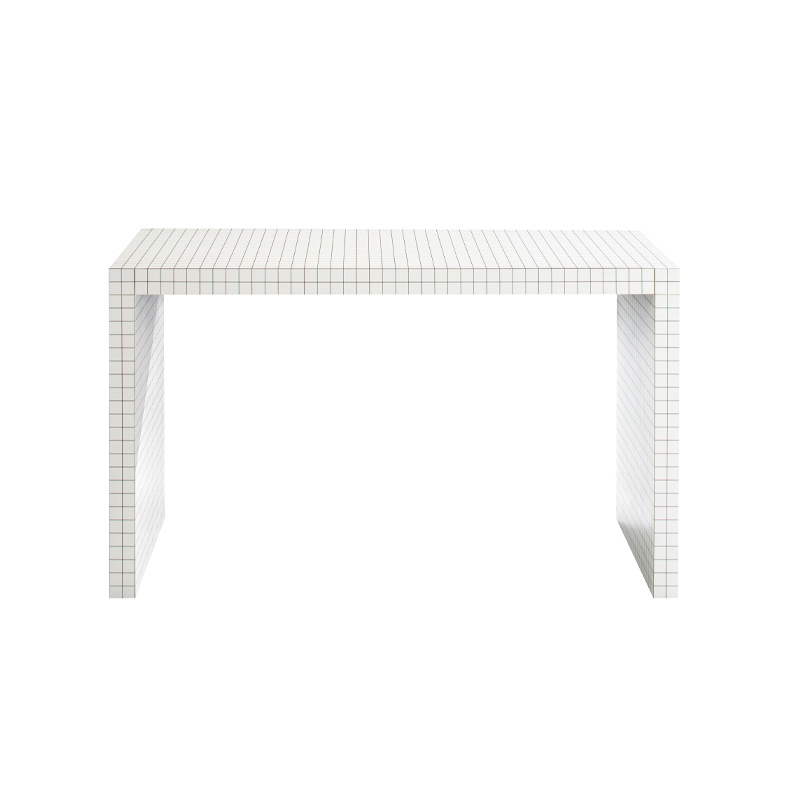 Bureau QUADERNA 132x54 Blanc ZANOTTA