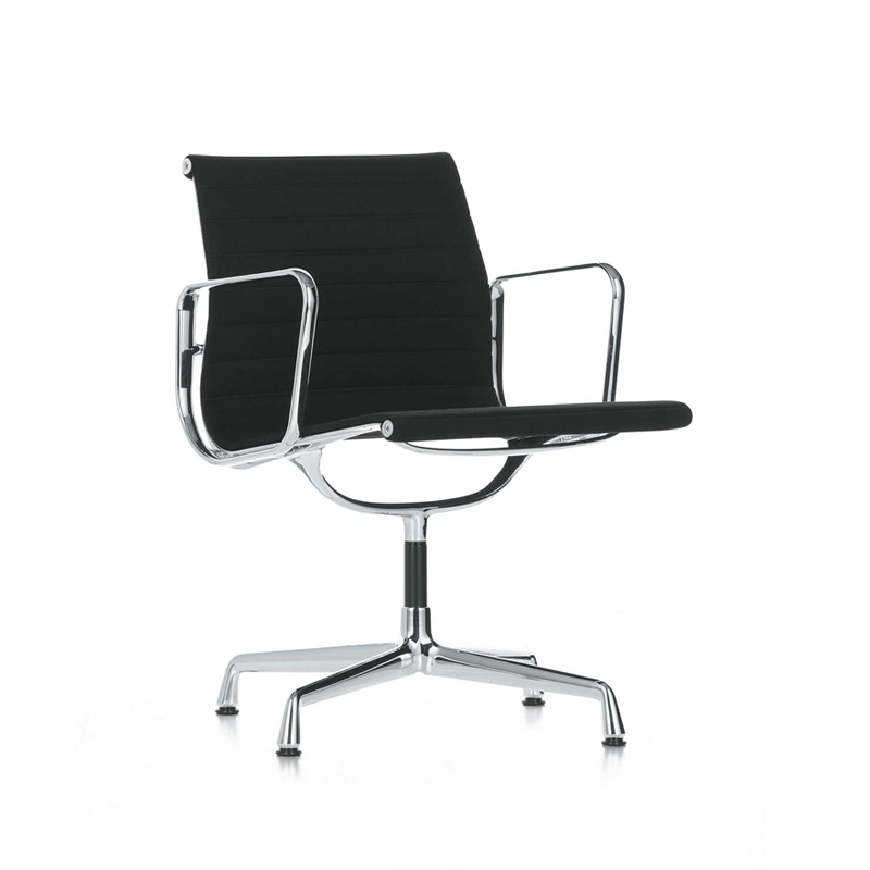 Fauteuil de bureau ALUMINIUM GROUP EA 108 visiteur Noir VITRA