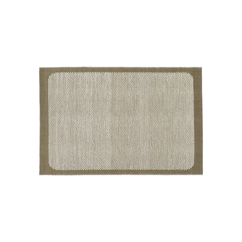 Tapis Tapis PEBBLE Vert marron MUUTO