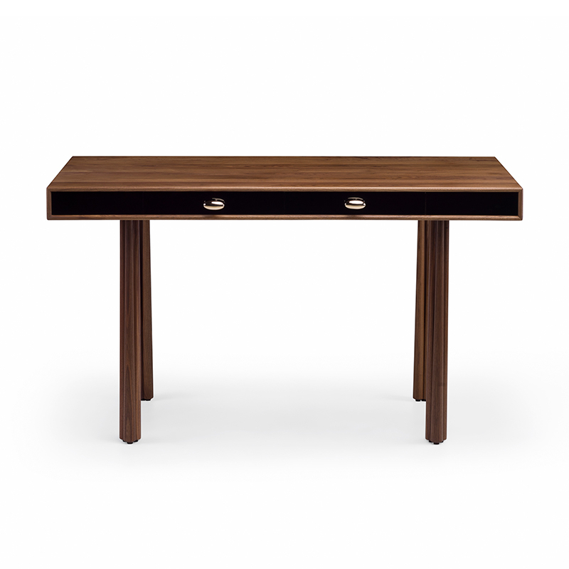 Bureau ELLIOT Noyer danois huilé / noir DE LA ESPADA