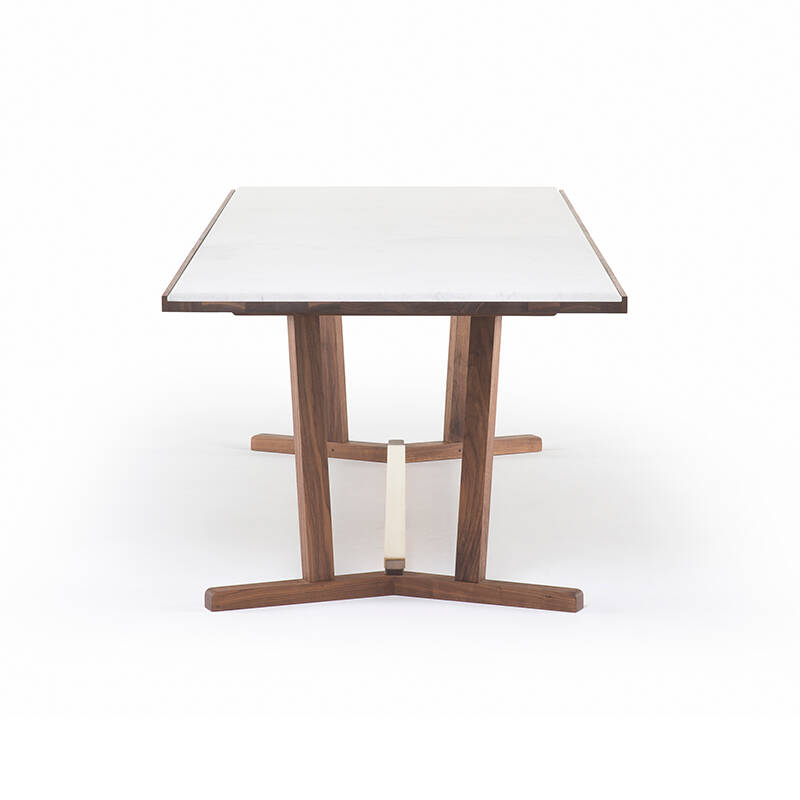 Table SHAKER Marbre Carrara DE LA ESPADA