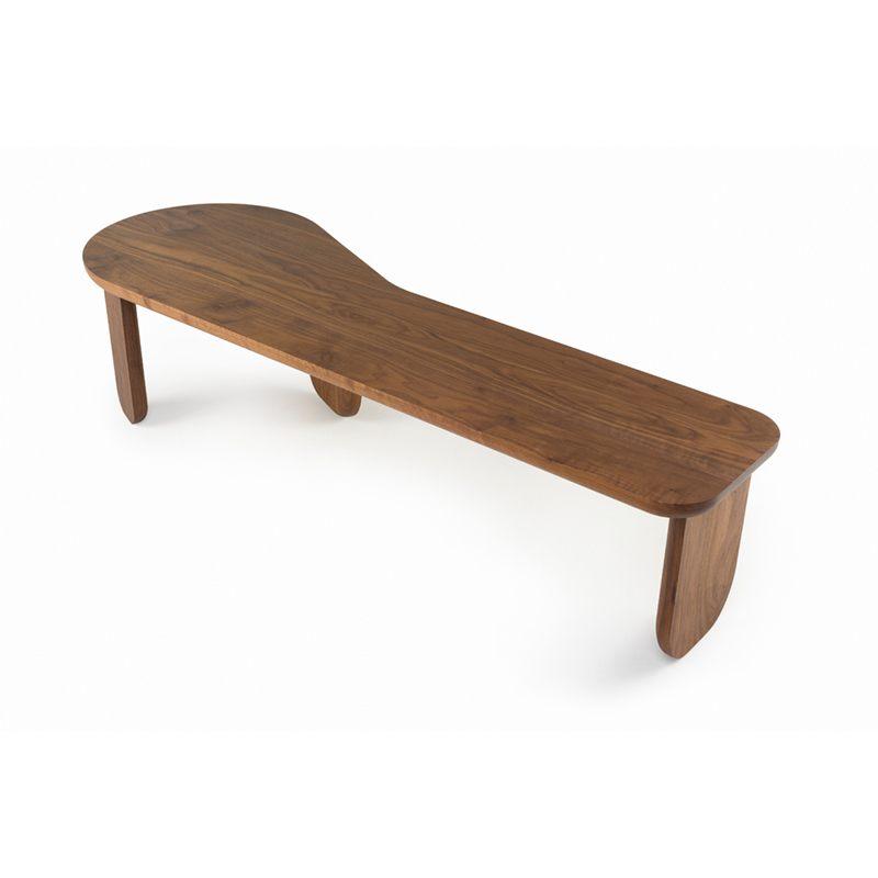 Banc KIM Noyer danois huilé DE LA ESPADA