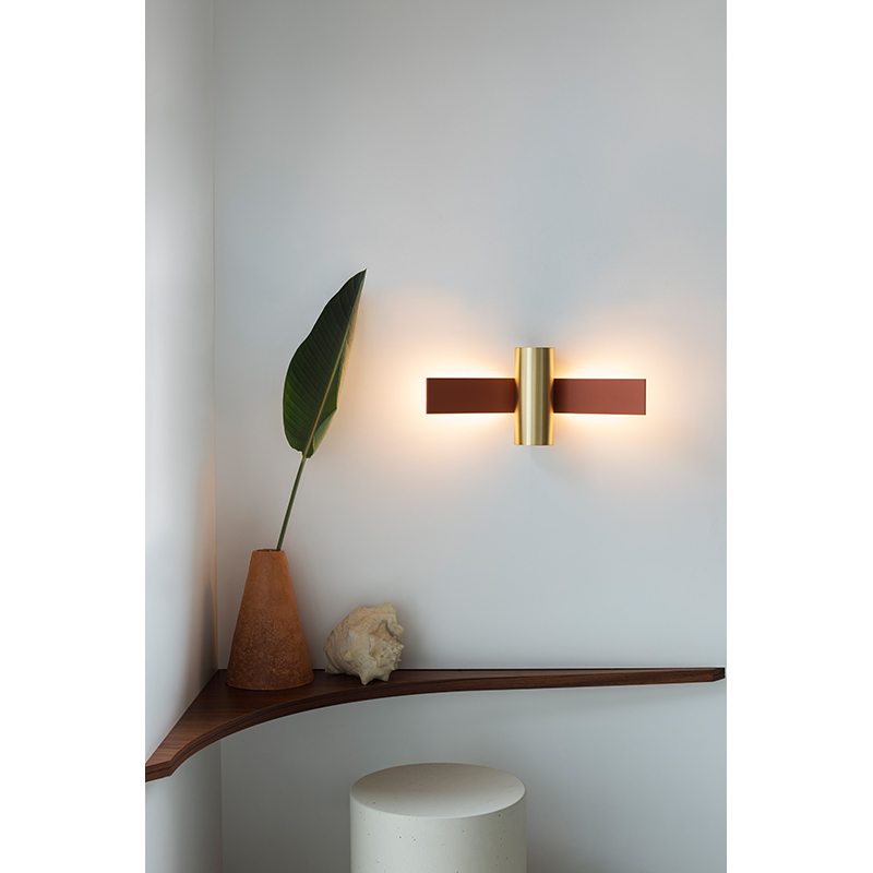 Applique NASTRO 563.43 Noir/ laiton TOOY