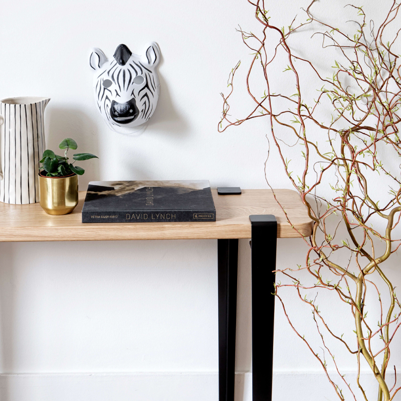 Table Pied TIPTOE 90 CM Noir graphite TIPTOE