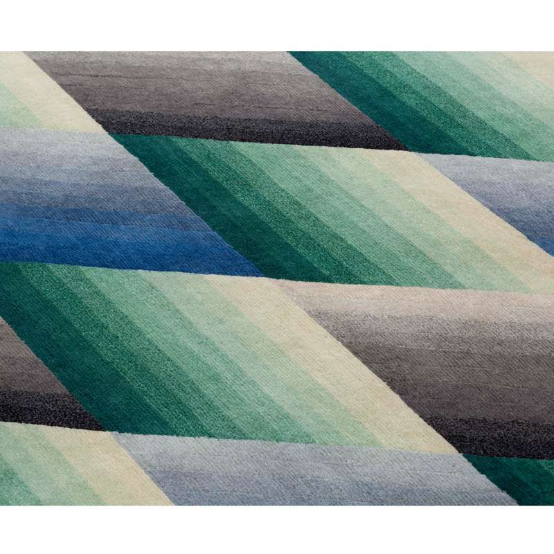 Tapis Tapis MIRAGE Bleu GAN