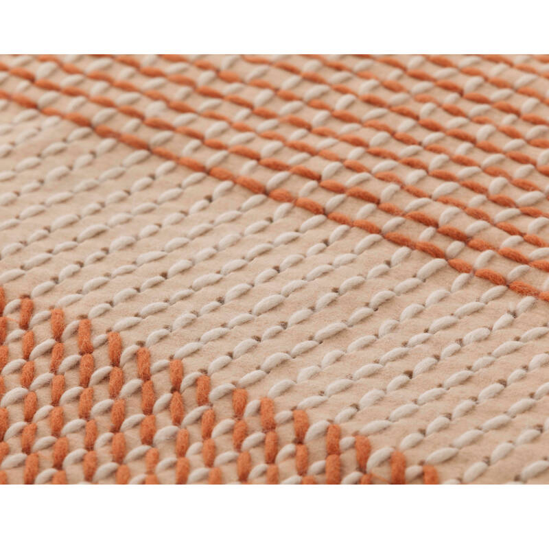 Tapis Tapis CANEVAS GEO Corail GAN