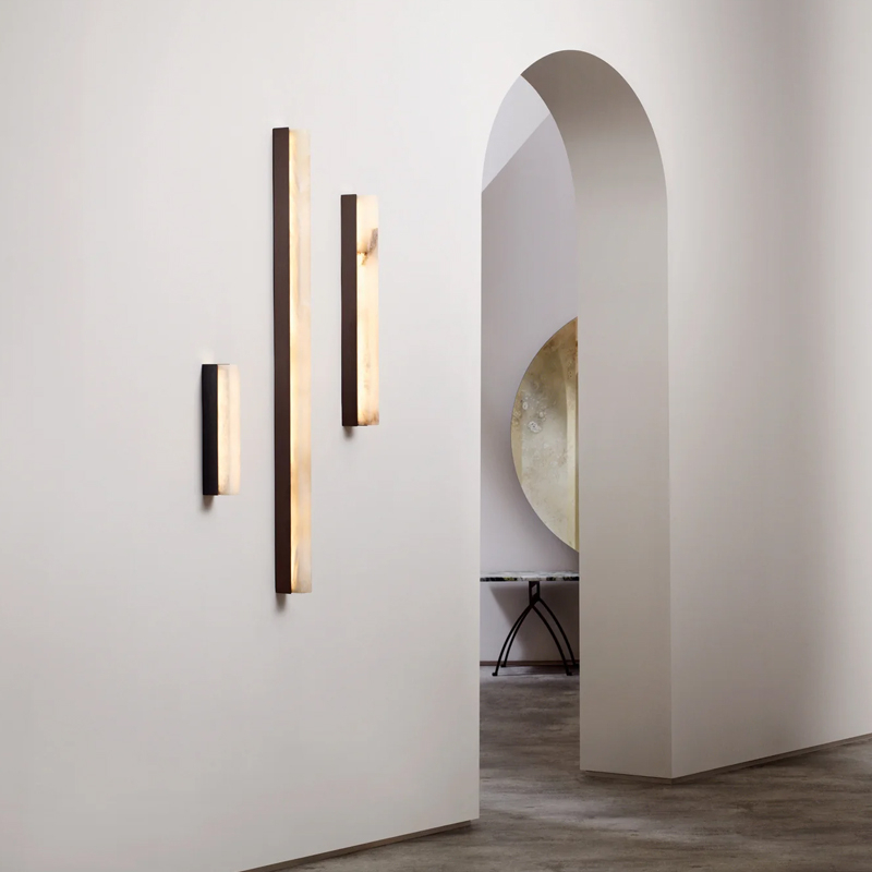 Applique ARTES 300 Laiton satiné CTO LIGHTING