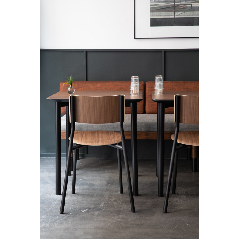 Chaise SSD Noyer Noir graphite TIPTOE