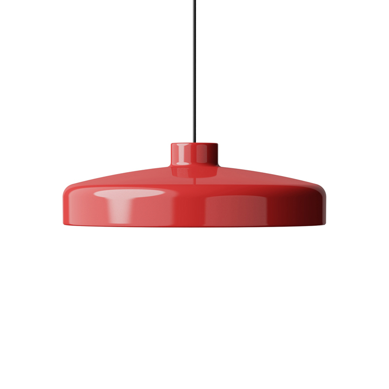 Suspension LACQUER Large Rouge NINE