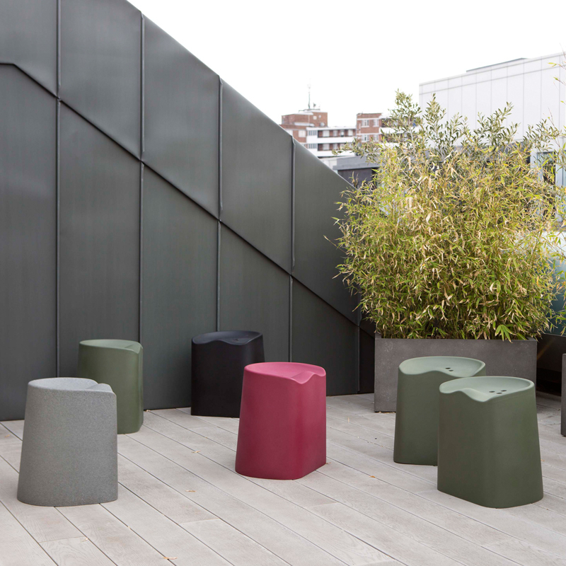 Tabouret BUTT Gris moucheté ESTABLISHED & SONS