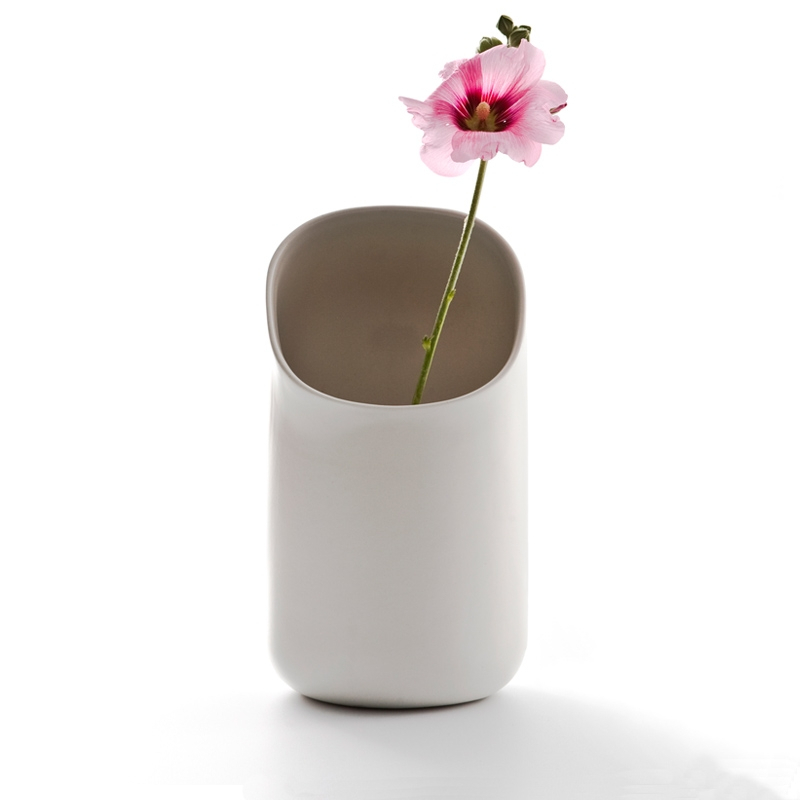 Vase Ô Vase Blanc MOUSTACHE