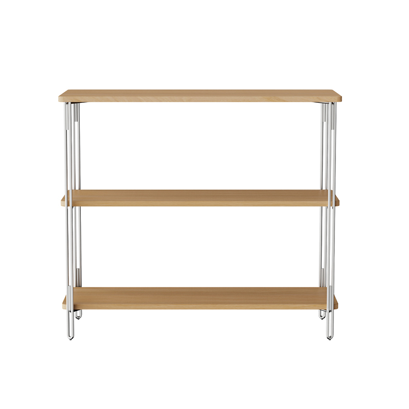 Etagère INLINE FLOOR Chêne/ inox NINE