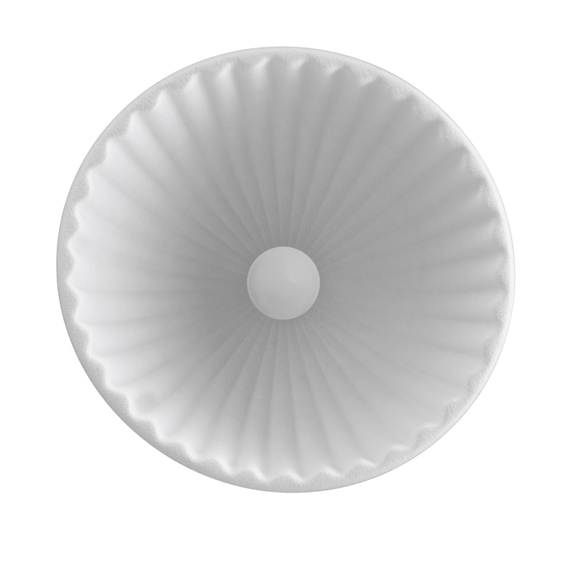 Suspension UNDER THE BELL Ø 55 Blanc mélange MUUTO