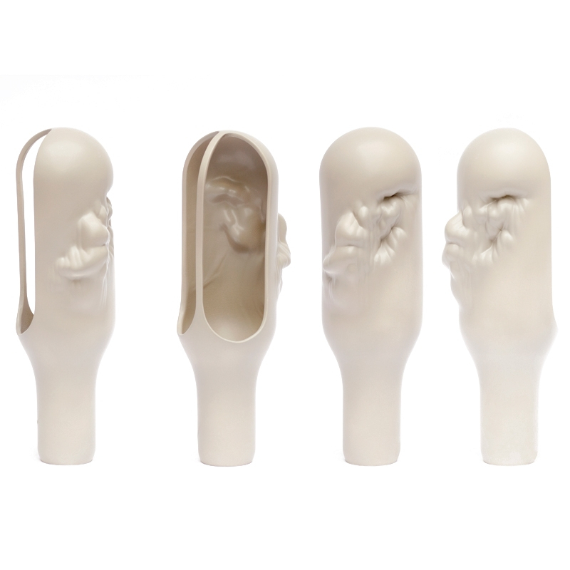 Lampe à poser THE CAVE Gris MOUSTACHE