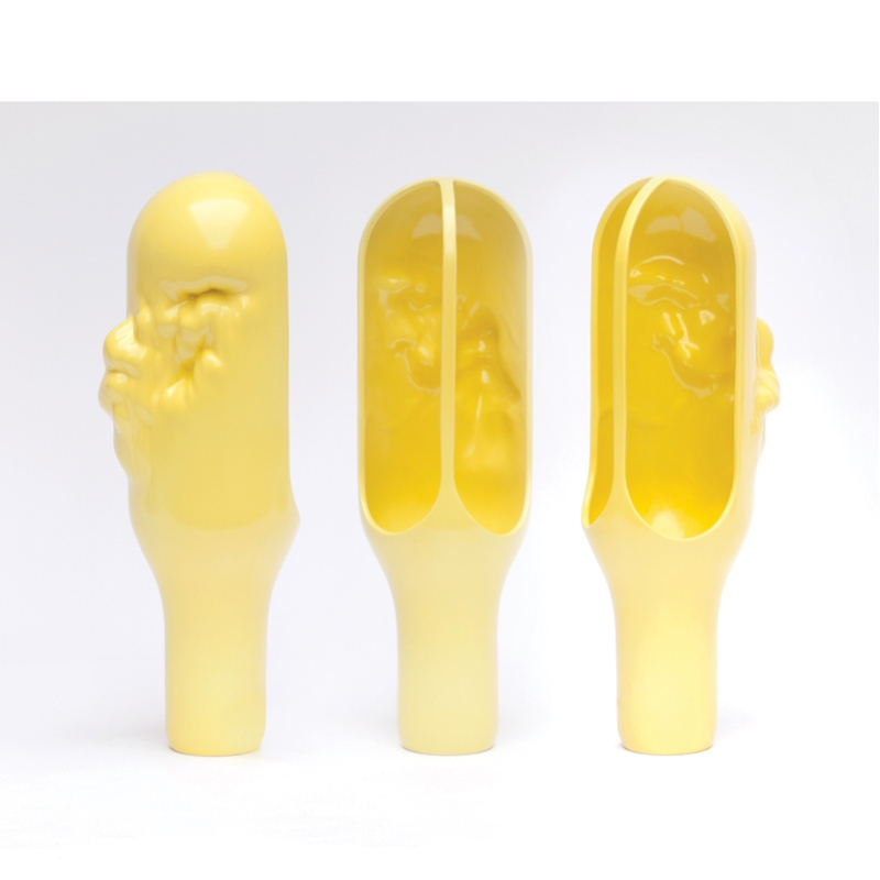 Lampe à poser THE CAVE Jaune MOUSTACHE