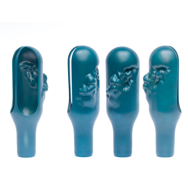 Lampe à poser THE CAVE Turquoise MOUSTACHE