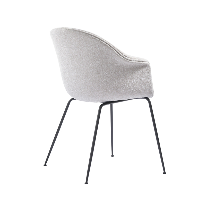 Chaise BAT DINING Light Bouclé Light Bouclé 001 GUBI