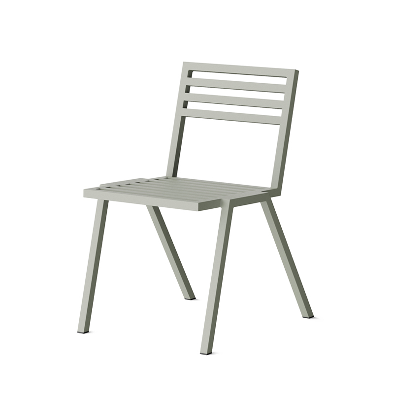 Chaise extérieur Chaise empilable 19 OUTDOORS Gris NINE