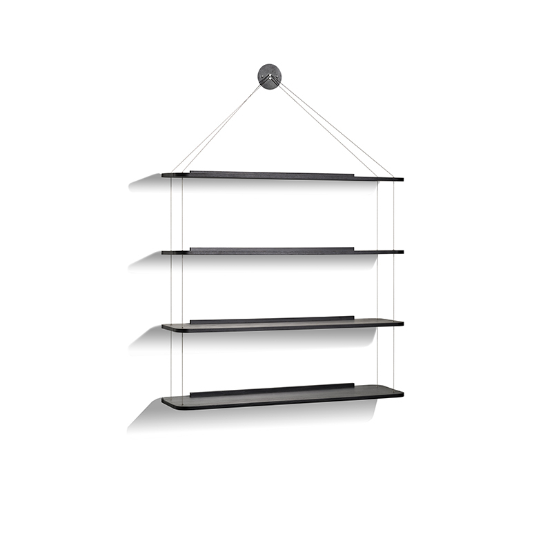 Etagère LIBRERIA PENSILE Noir KARAKTER