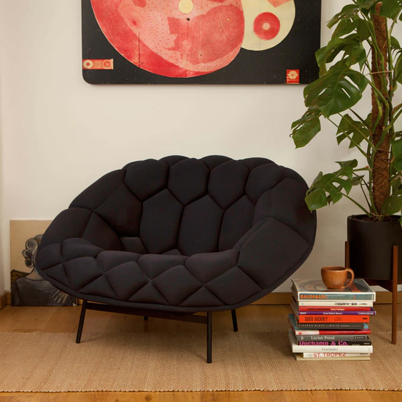 Fauteuil QUILT L 140 Uniform Melange 793 ESTABLISHED & SONS