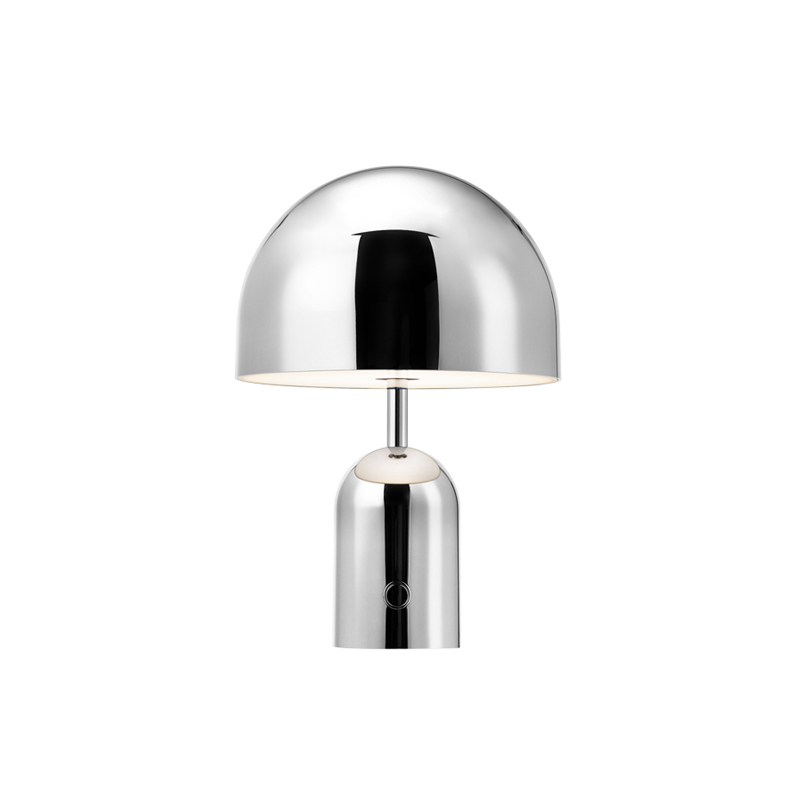 Lampe à poser BELL PORTABLE Argent TOM DIXON