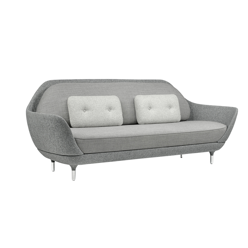 Canapé FAVN Gris clair   Hallingdal 130  Canvas 124  Divina Melange 120 FRITZ HANSEN
