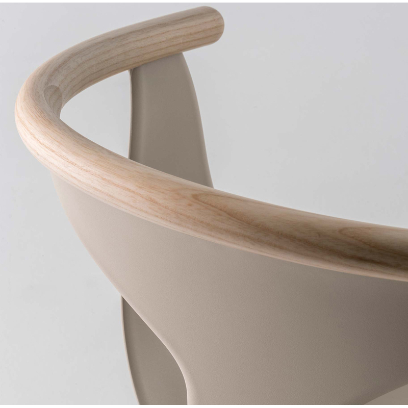 Chaise FOX 3726 Sable/ frêne PEDRALI