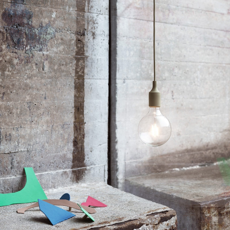 Suspension E27 SOCKET Olive MUUTO