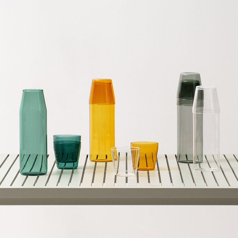 Carafe & verre Set Carafe et 2 verres MILK Aqua NINE