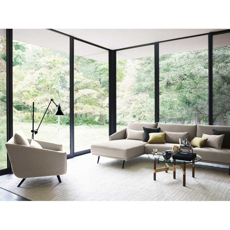 Canapé COSTURA avec chaise Longue Airone 410 STUA