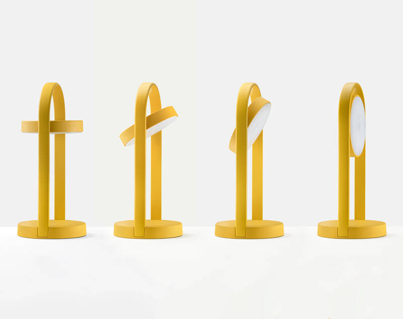 Lampe à poser GIRAVOLTA 1799 Gris PEDRALI