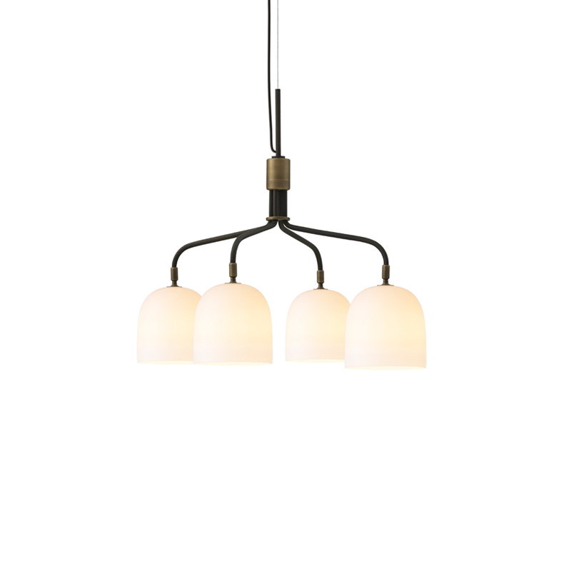 Suspension HOWARD 4 bras courts Bone China GUBI