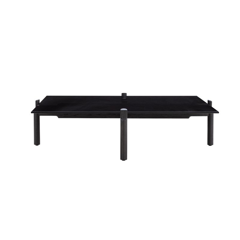 Table basse NOTCH 140x90 Noir WENDELBO