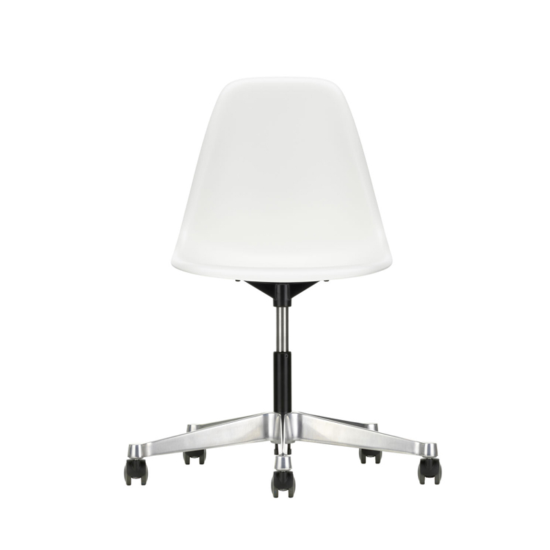 Fauteuil de bureau EAMES PLASTIC SIDE CHAIR PSCC Blanc VITRA