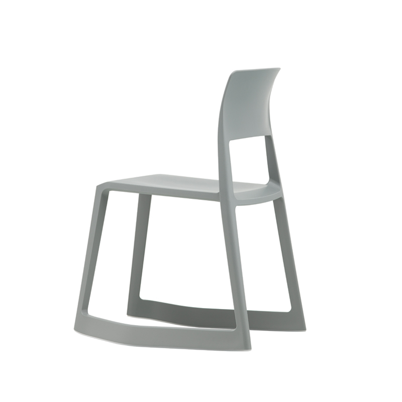 Chaise TIP TON RE Gris foncé RE VITRA