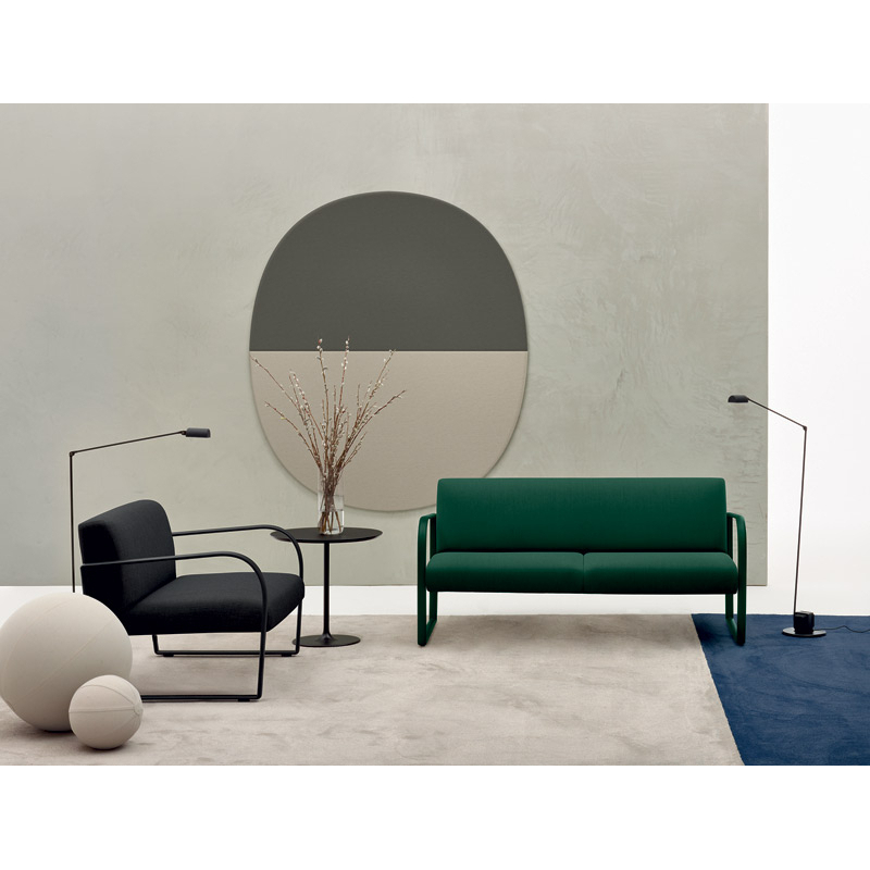 Canapé ARCOS 2 places Vert 982 ARPER