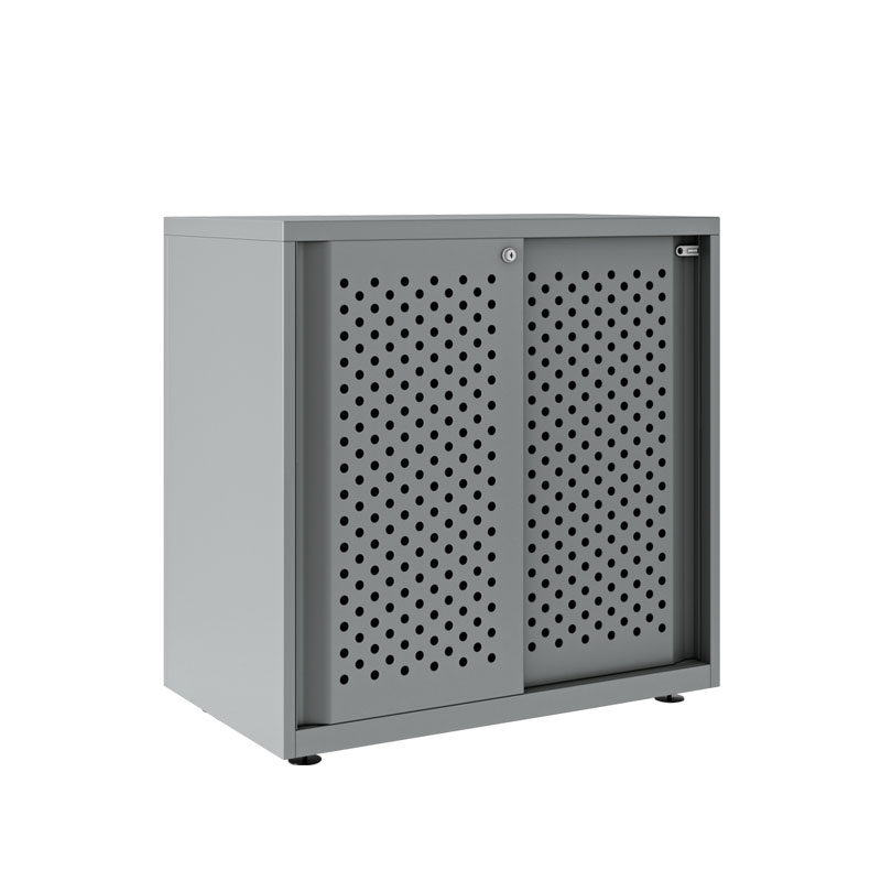 Meuble de rangement GLIDE L 80 Gris Silver BISLEY