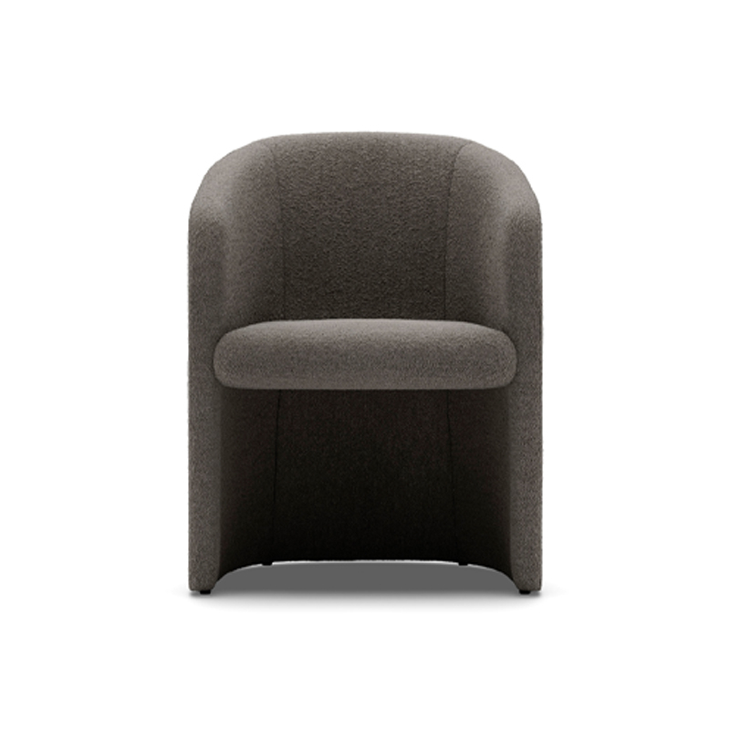 Chaise COVENT CLUB Barnum Dark Taupe 10 NEW WORKS