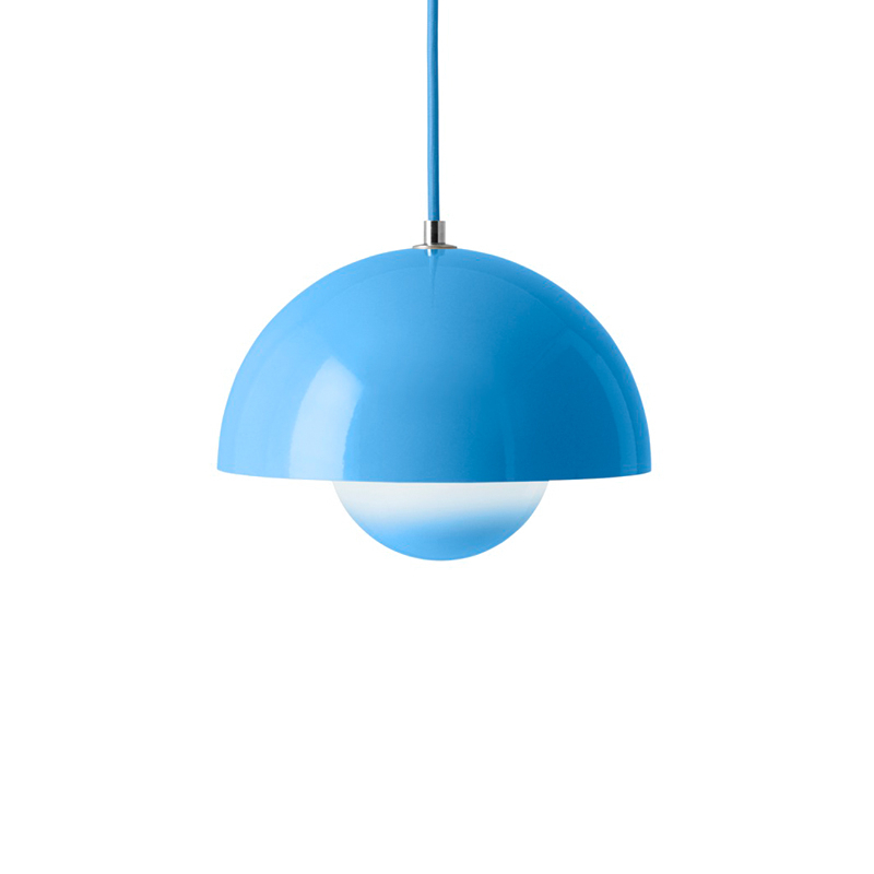 Suspension FLOWERPOT VP1 Bleu swim AND TRADITION