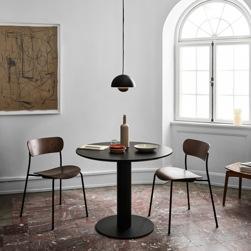 Suspension FLOWERPOT VP1 Noir mat AND TRADITION