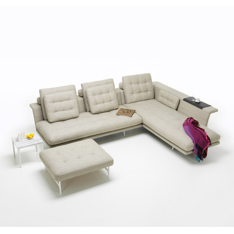 Canapé GRAND SOFA 2½ places Sable Melange VITRA