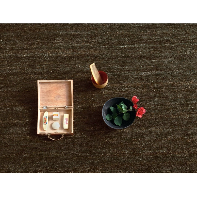 Tapis Tapis NATURAL EARTH Noir NANIMARQUINA