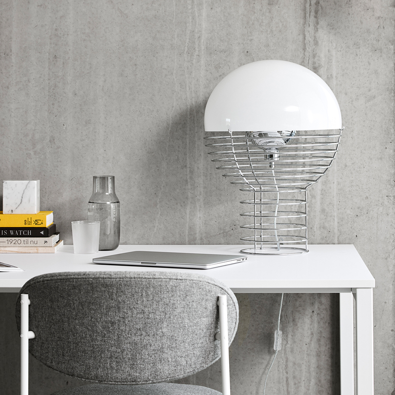 Lampe à poser WIRE Blanc VERPAN