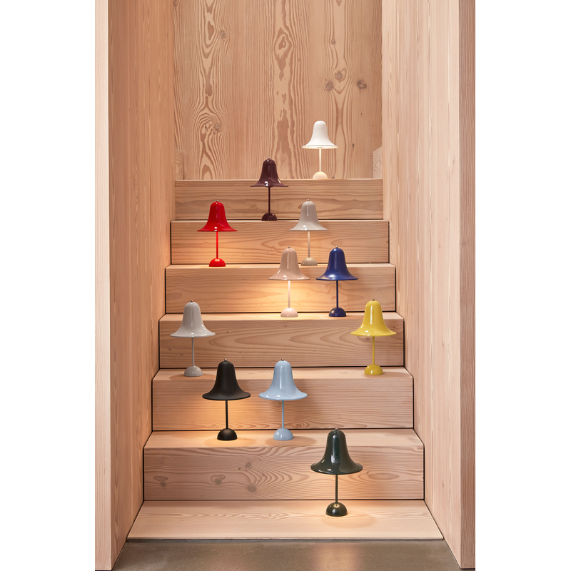 Lampe à poser PANTOP PORTABLE Blanc mat VERPAN