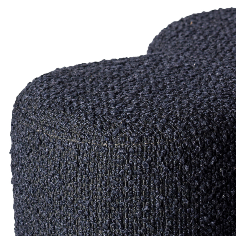 Pouf CLOVER BOUCLE Lammy bleu POLS POTTEN