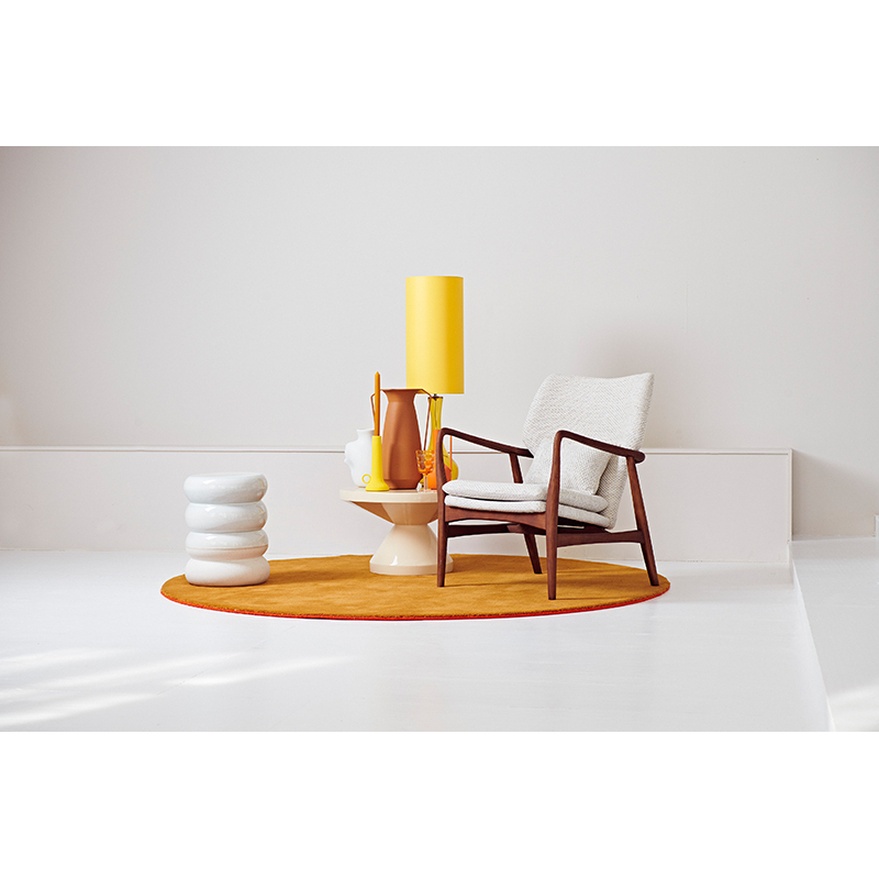 Table d'appoint guéridon CHUBBY Rose clair POLS POTTEN