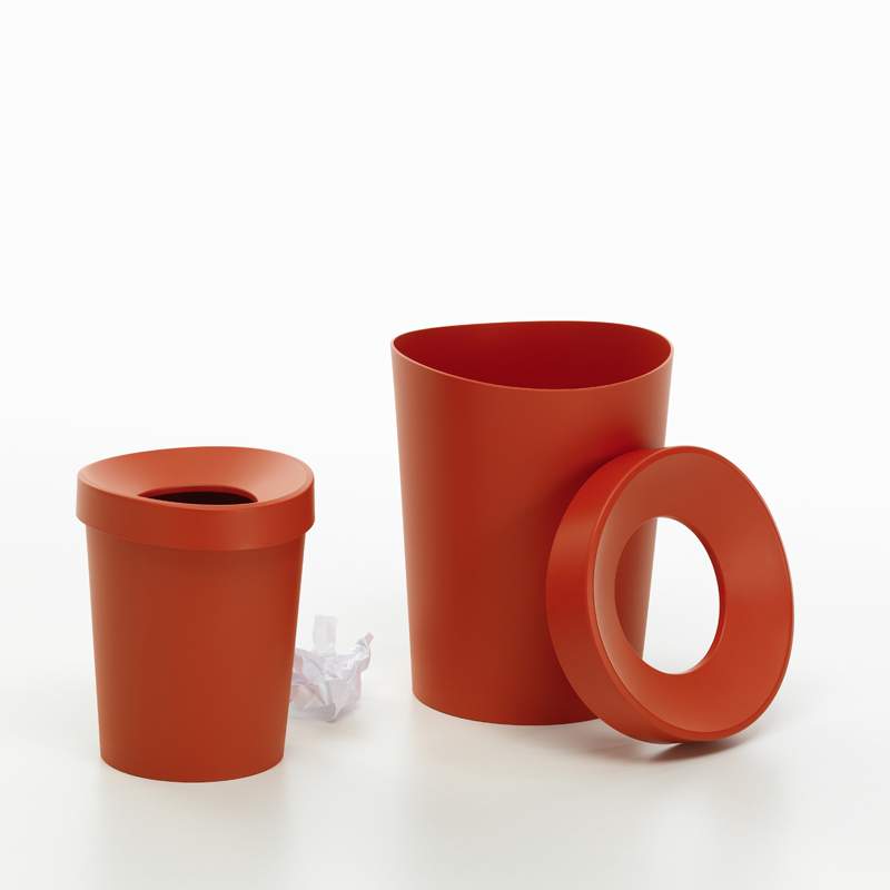 Accessoire de bureau Corbeille HAPPY BIN RE Rouge coquelicot RE VITRA