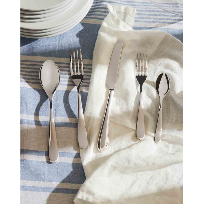 Couvert Service à couverts 6 personnes NUOVO MILANO Inox ALESSI