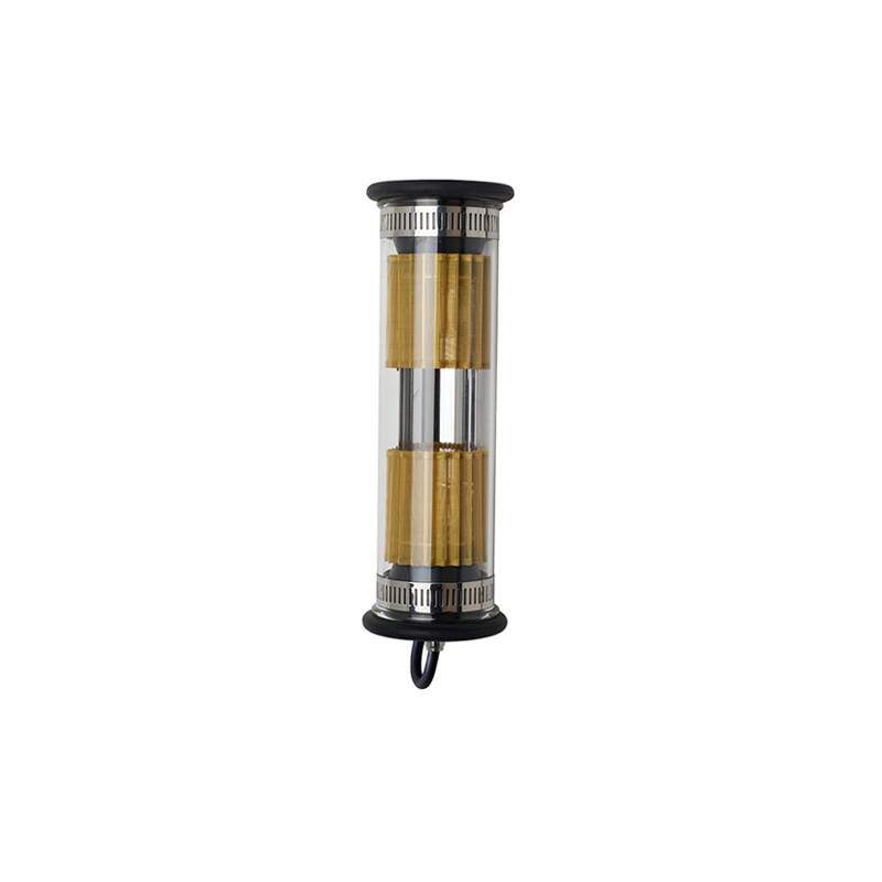 Applique IN THE TUBE 100-350 Réflecteur argent/ maille or DCW EDITIONS