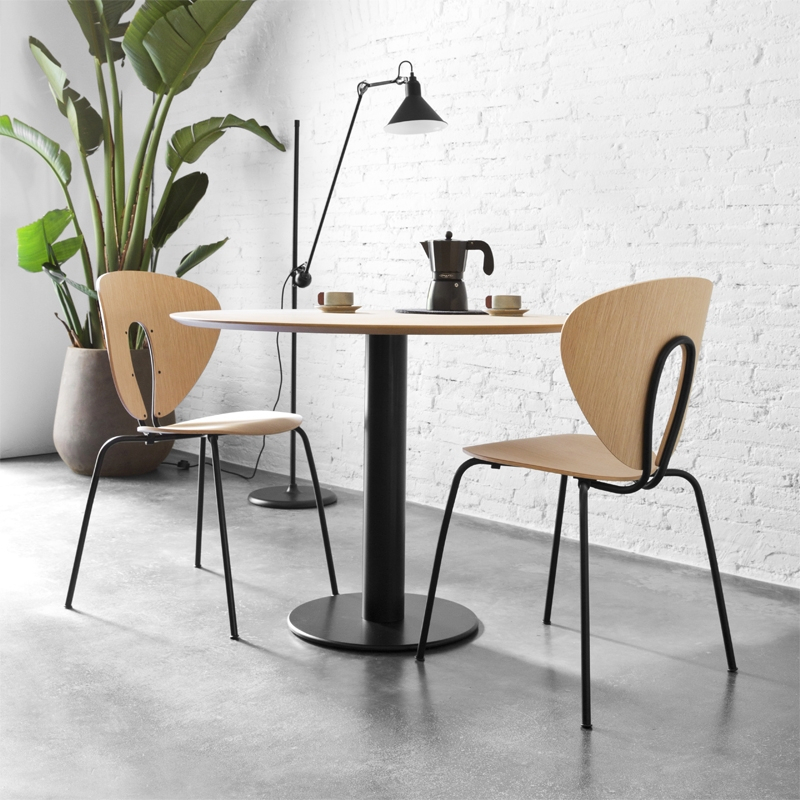 Chaise GLOBUS Bois Chêne naturel STUA